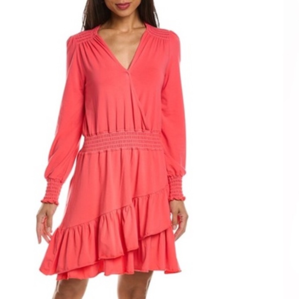 Duffield Lane Vivienne Dress in Paradise Pink, Size Medium